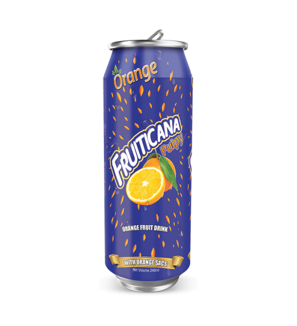 Orange Juice Tin Can (240ml)